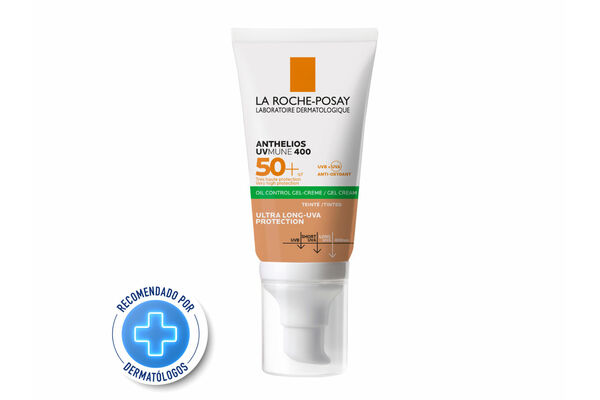 Protector Solar  LA ROCHE POSAY Anthelios Toque Seco FPS50 con Color 50 ml en AndaTienda