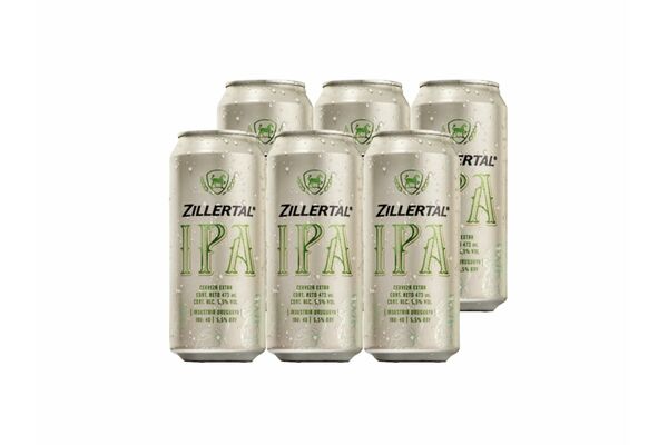 Cerveza ZILLERTAL IPA en Lata 473 ml x6 Unidades en AndaTienda