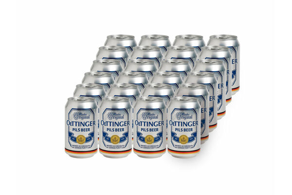 Cerveza Pack x24 OETTINGER PILS Lata 330ml en AndaTienda